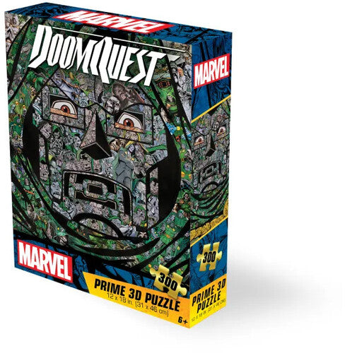 Doomquest #1 Doctor Doom Cover 12x18 300pc 3D Lenticular Puzzle NYCC Exclusive