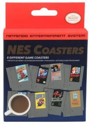 Nintendo - NES Cartridge Coasters