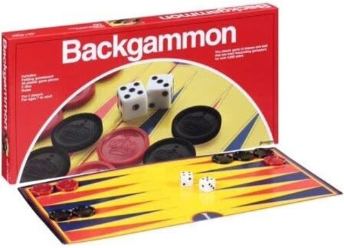 Pressman Classic Games: Backgammon, Folding Board