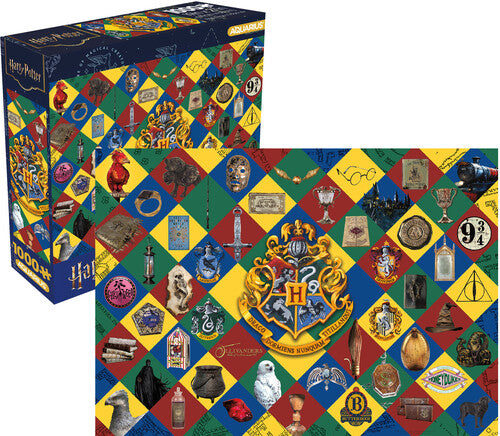 Harry Potter 25th Anniversary 1000 Piece Jigsaw Puzzle (8x8 Box)