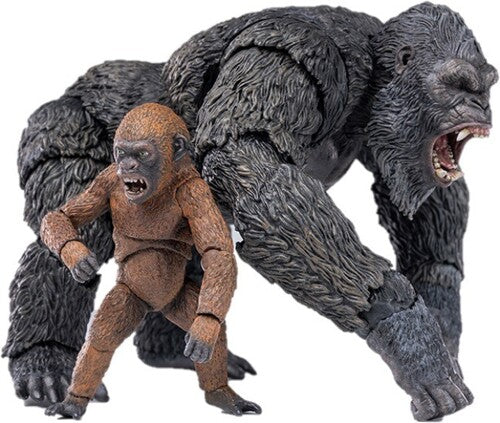 Godzilla x Kong: The New Empire - Exquisite Basic - Kong & Suko Action Figure Set (AE Exclusive) FOC November 2, 2026