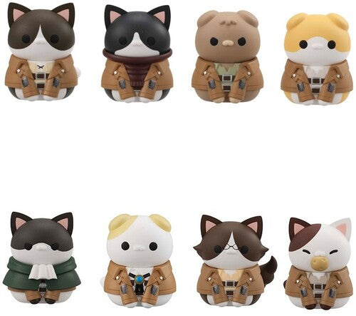 Megahouse - Attack on Titan - Mega Cat Project - Attack on Tinyan Gathering Scout Regiment danyan (Box/ 8)