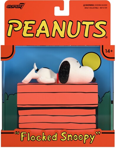 Peanuts - ReAction Figures - Snoopy (Sleeping, Flocked)
