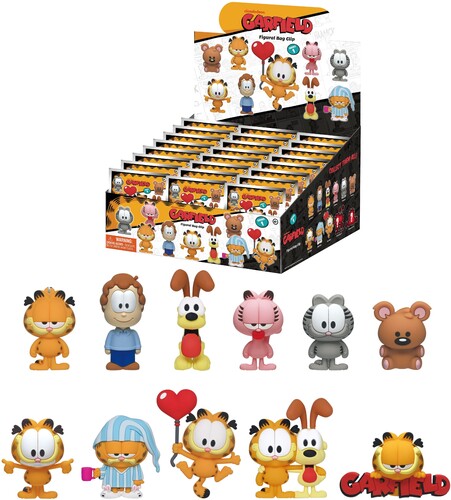 Garfield - 3D Foam Bag Clip Series 1 24ct PDQ Display FOC September 29, 2026