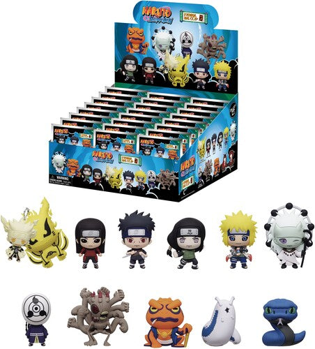 Naruto Shippuden - 3D Foam Bag Clip Series 8 24ct PDQ Display FOC September 29, 2026