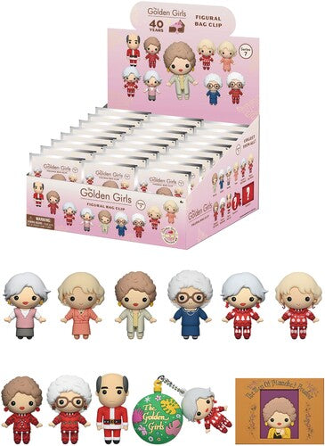 Golden Girls - Seasonal 3D Foam Bag Clip 24ct PDQ Display FOC September 29, 2026