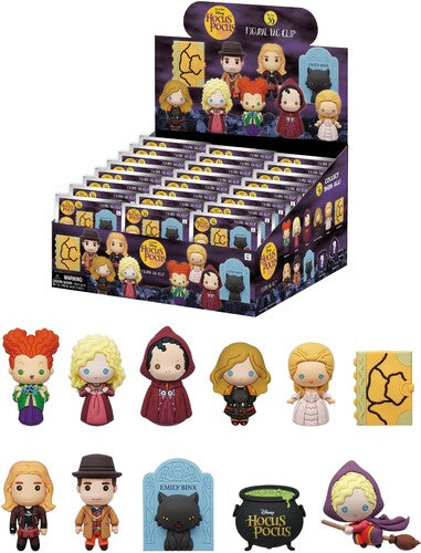 Hocus Pocus - 3D Foam Bag Clip 24ct PDQ Display FOC September 29, 2026