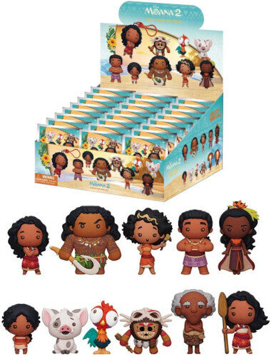 Moana 2 - 3D Foam Bag Clip 24ct PDQ Display FOC September 29, 2026