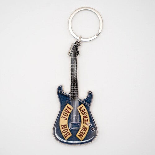 The Mini Axe - Bon Jovi - Denim - Keychain