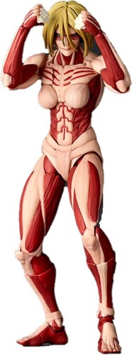 Attack on Titan - Revoltech: Amazing Yamaguchi - Annie Leonhart Female Titan Action Figure FOC November 17, 2026