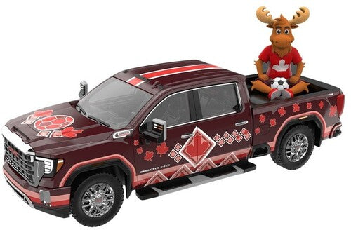 1:64 Internationa Soccer Celebration 26 - 2022 GMC Sierra 3500 HD Canada Tribute with Moose Figurine (Hobby Exclusive) Die-Cast Car FOC November 10, 2026
