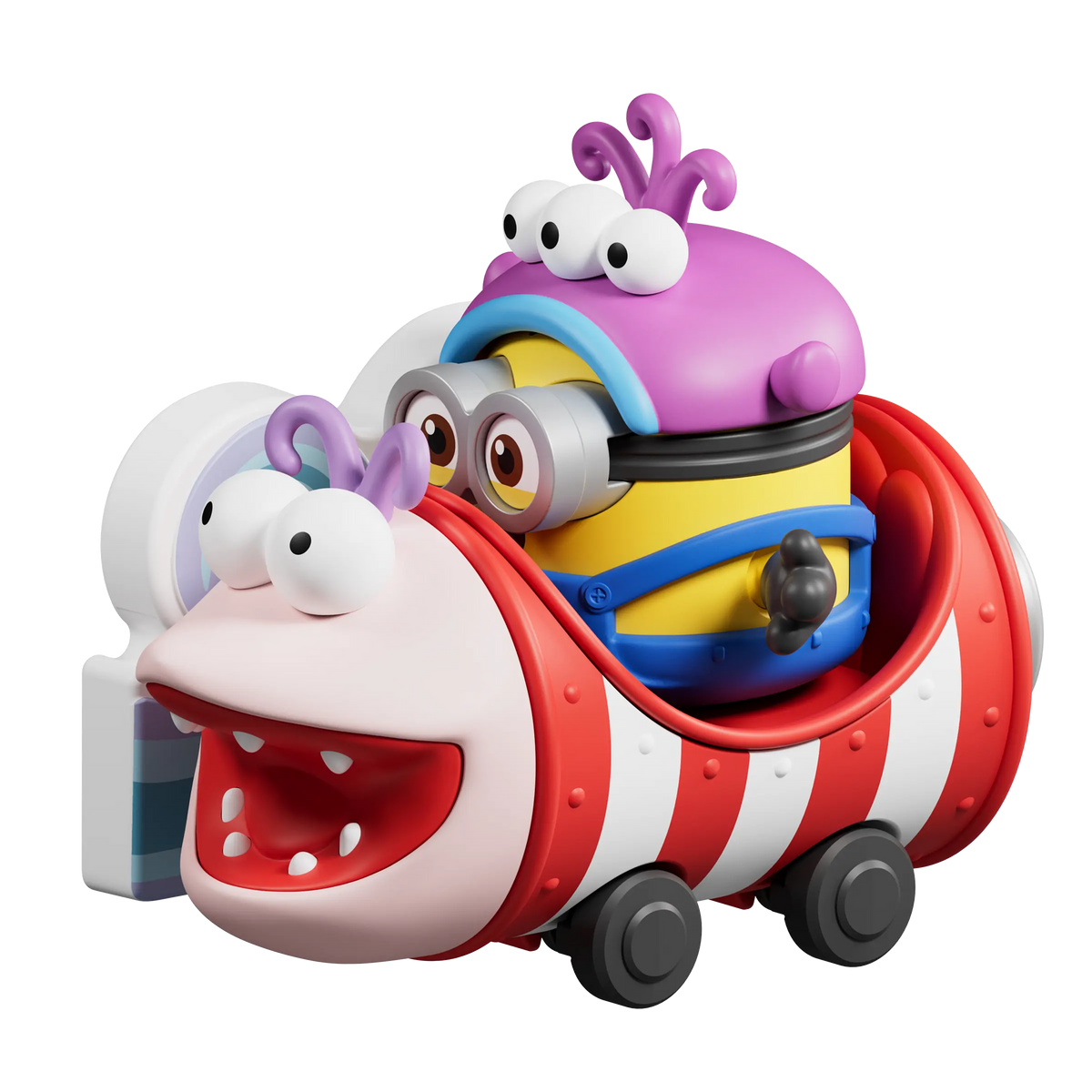 Blokees Minions daadoos Nest Series 01 - Super Silly Fun Land Ride - Single Blind Box | Blokees
