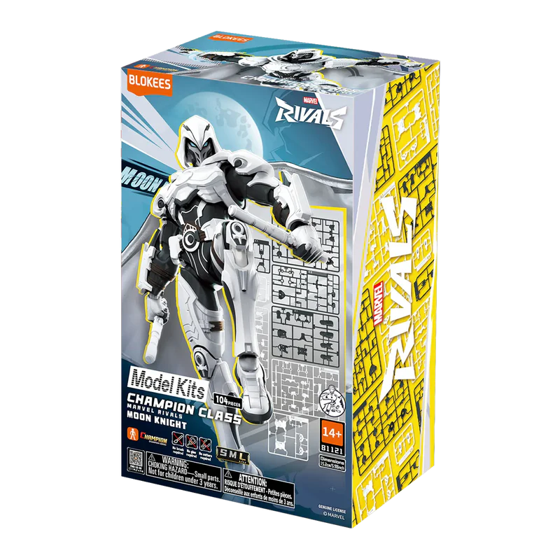 MARVEL RIVALS™ CHAMPION CLASS 10 MOON KNIGHT™ MODEL KITS | BLOKEES