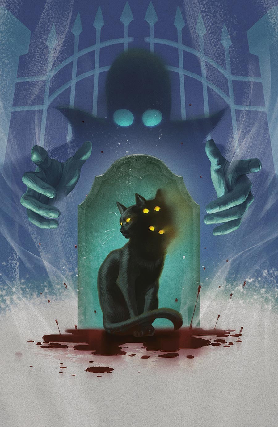 Stuff of Nightmares: The Cat in the Coffin #1 B Var (Dressed, Murakami) FOC 7/6