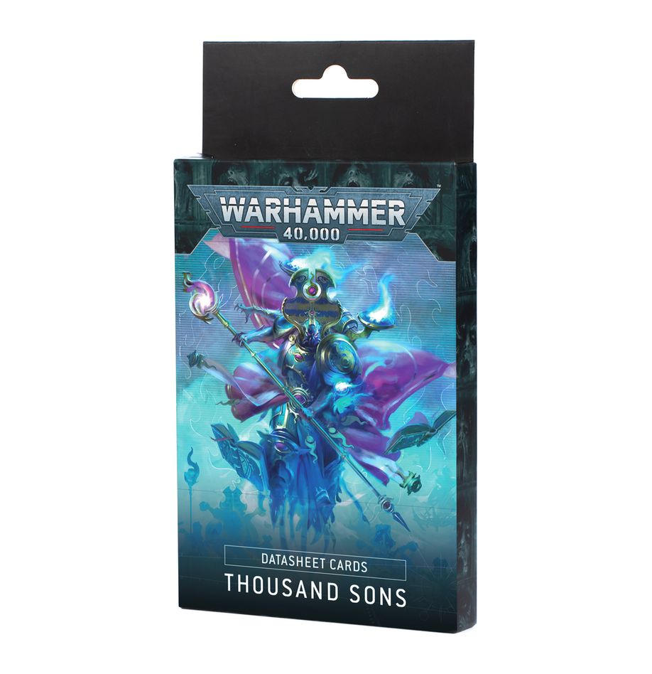Warhammer 40,000 - Thousand Sons: Datasheet Cards