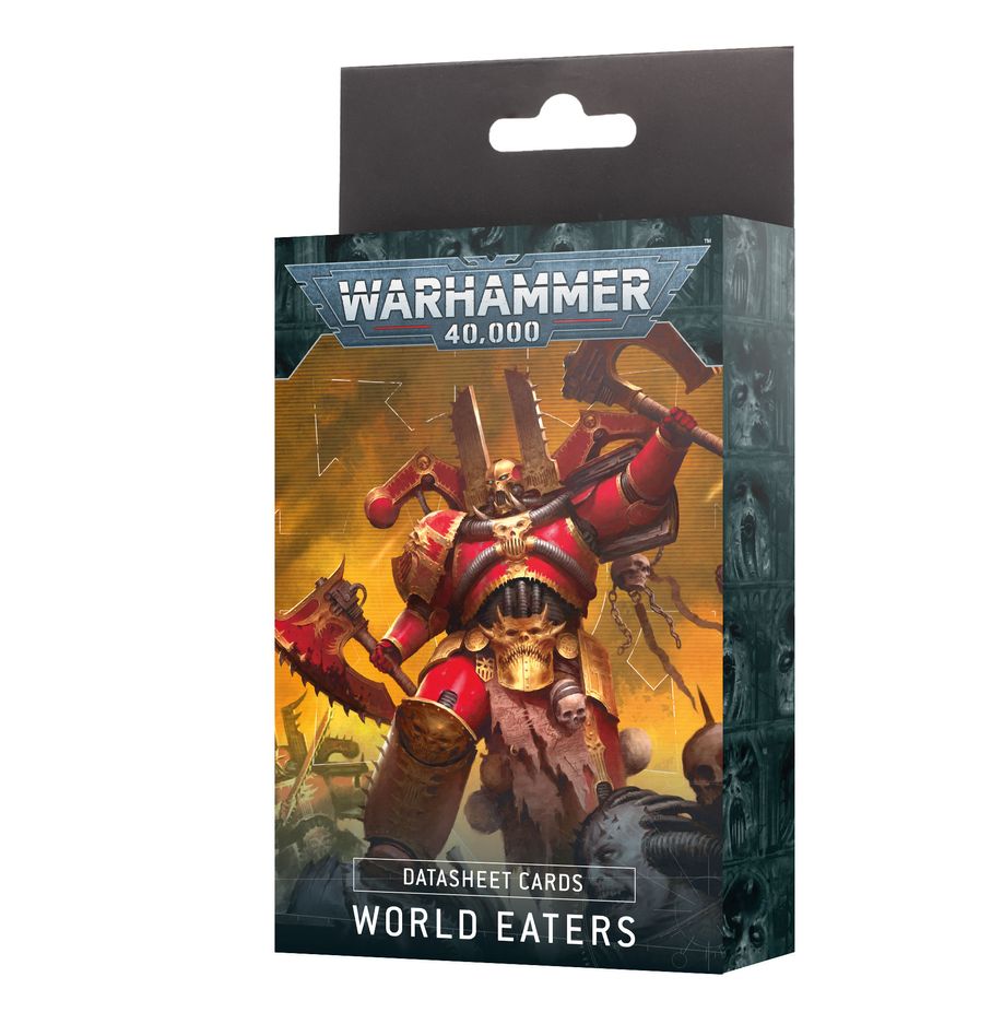 Warhammer 40,000 - World Eaters: Datasheet Cards