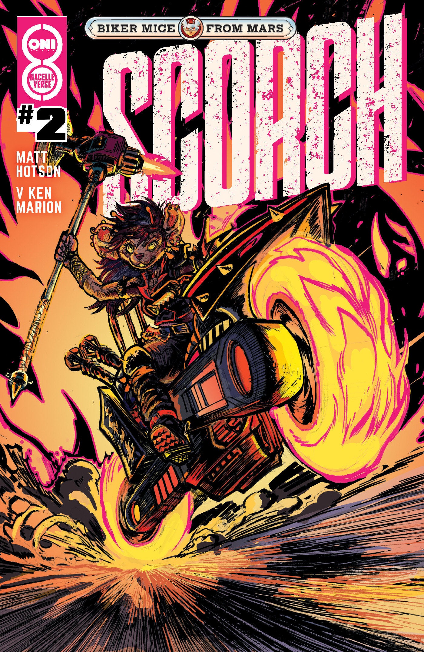 BIKER MICE FROM MARS SCORCH #2 CVR B VICTOR ALPI VAR FOC August 17, 2026