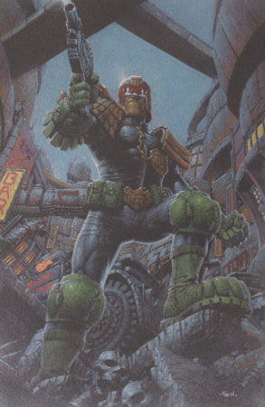 Judge Dredd/Biker Mice from Mars #1 Cover F David Finch Foil Var FOC October 26, 2026