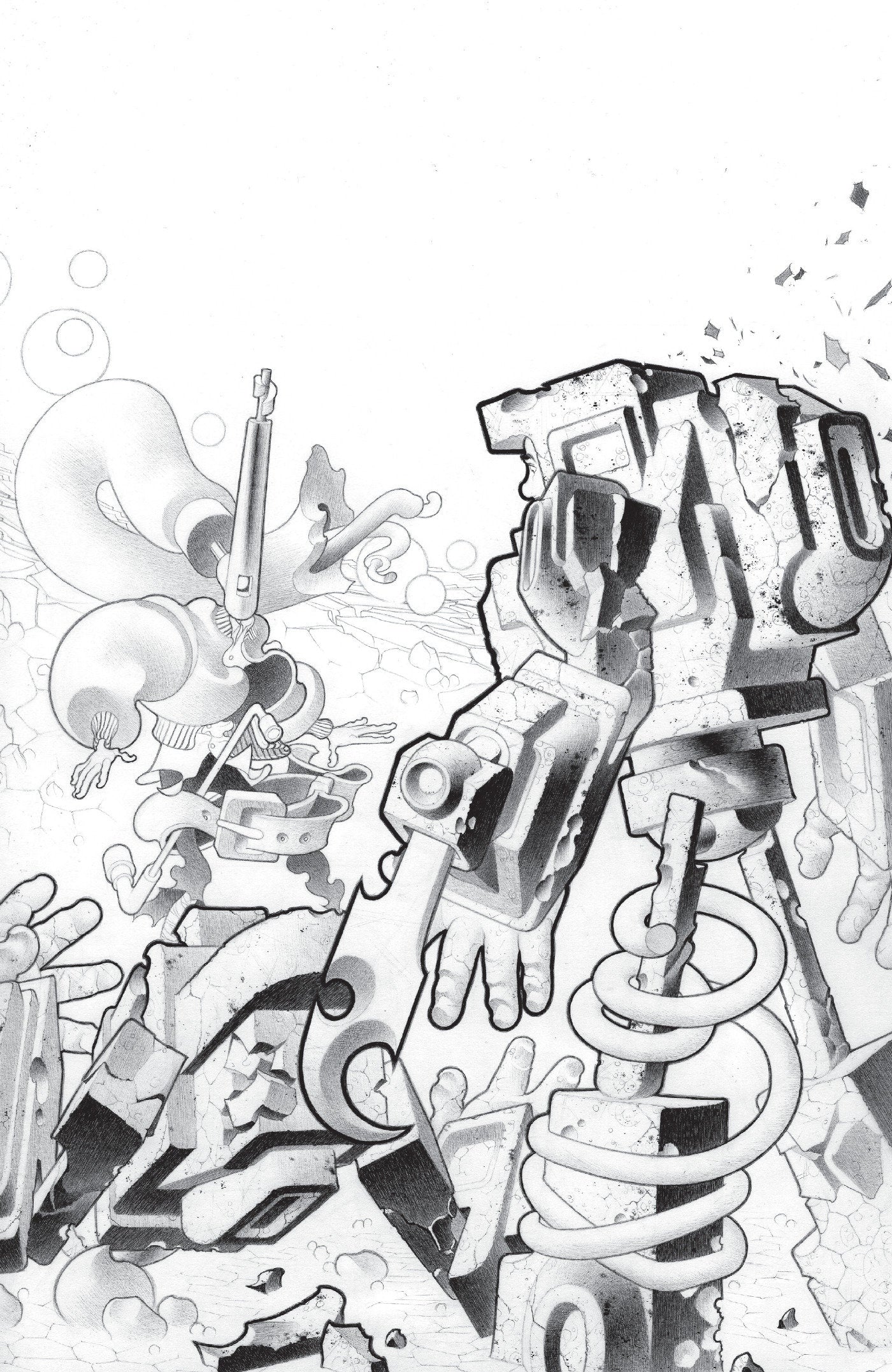 FACELESS AND THE FAMILY MAZE OF THE MECHANICAL ALIENS #3 CVR C INC 1:10 MATT LESNIEWSKI VAR FOC August 17, 2026