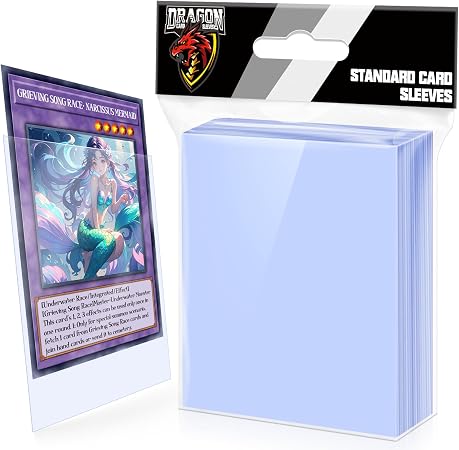 100ct Card Sleeves for Trading Cards, Penny Soft Sleeves Clear Card Sleeve