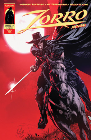 Zorro Annual #1 Variant B (Ossio) FOC November 2, 2026
