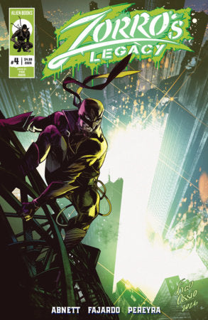Zorro's Legacy #4 Variant B (Ossio) FOC October 12, 2026