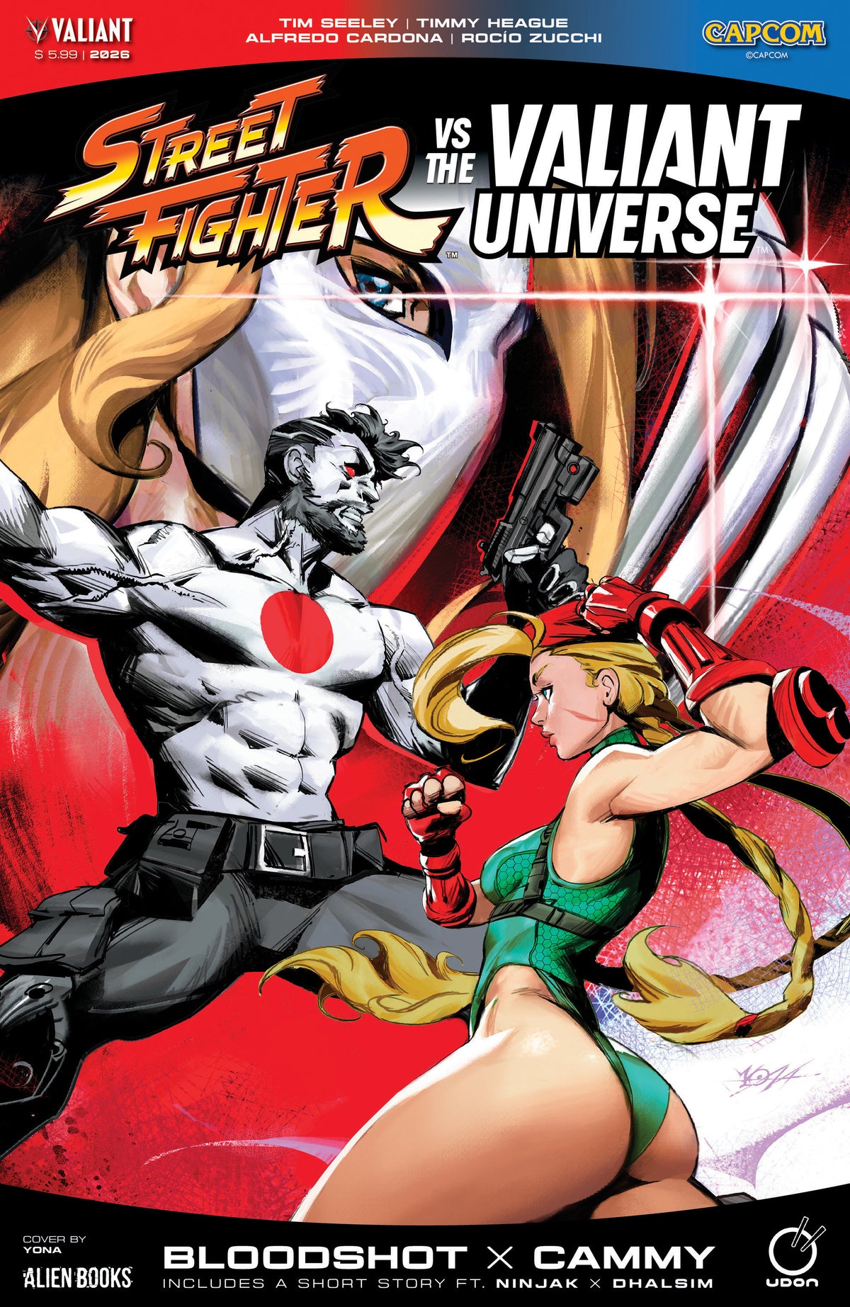 Street Fighter Vs. The Valiant Universe Special Variant B (Yonas)