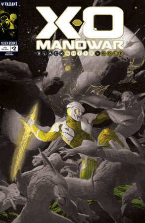 X-O Manowar: Black, White & Gold #2 Variant B (Ribic Black, White & Gold Variant) FOC October 26, 2026