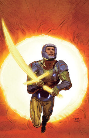 X-O Manowar: Black, White & Gold #4 Variant C (Guedes Full Art) FOC December 7, 2026