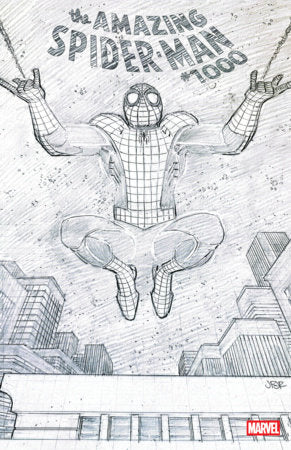 AMAZING SPIDER-MAN #1000 JOHN ROMITA JR. 2ND PRINTING VARIANT FOC September 21, 2026