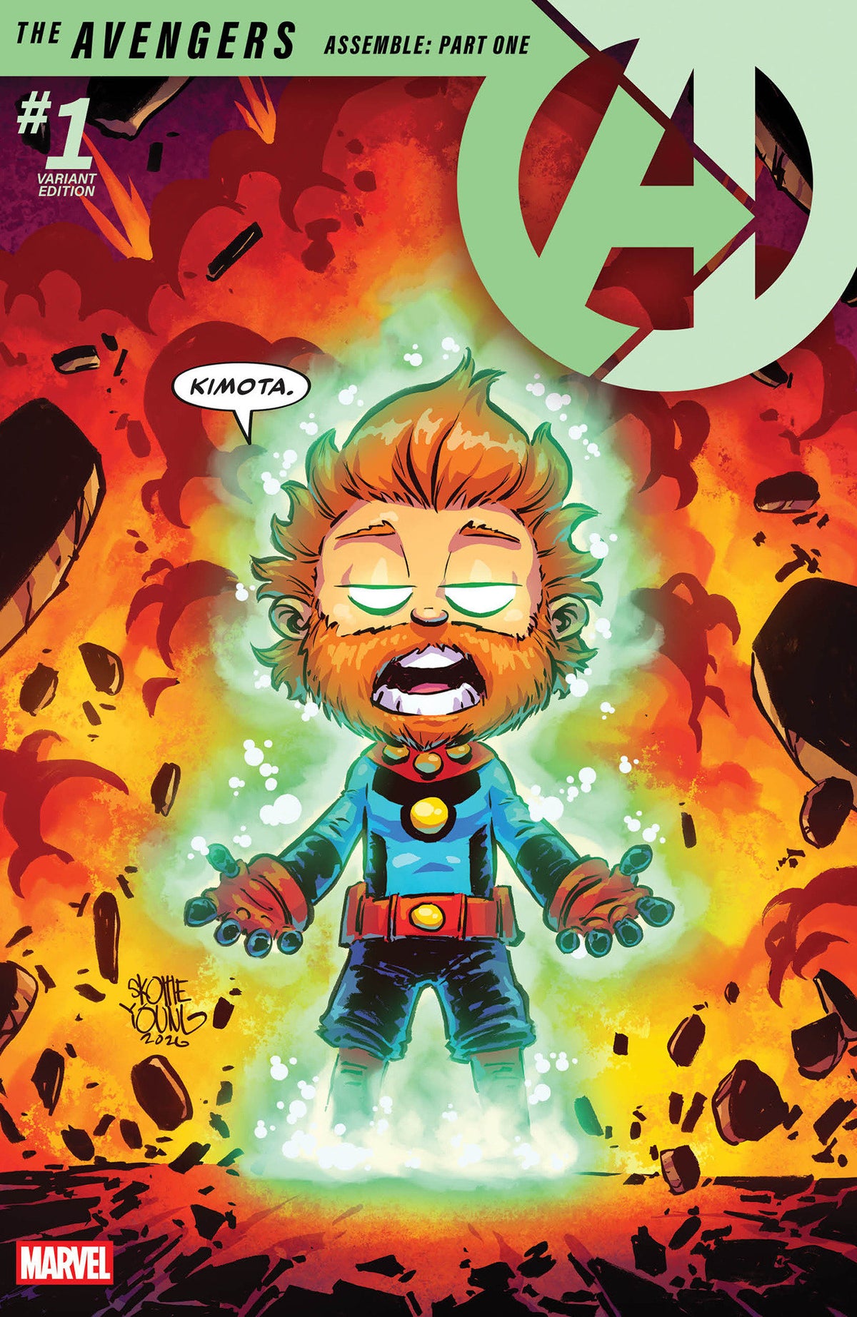 AVENGERS #1 SKOTTIE YOUNG VARIANT