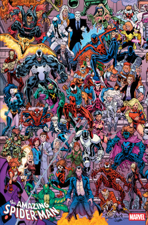 AMAZING SPIDER-MAN #1002 TODD NAUCK 4-PART CONNECTING LEGACY VARIANT FOC September 28, 2026