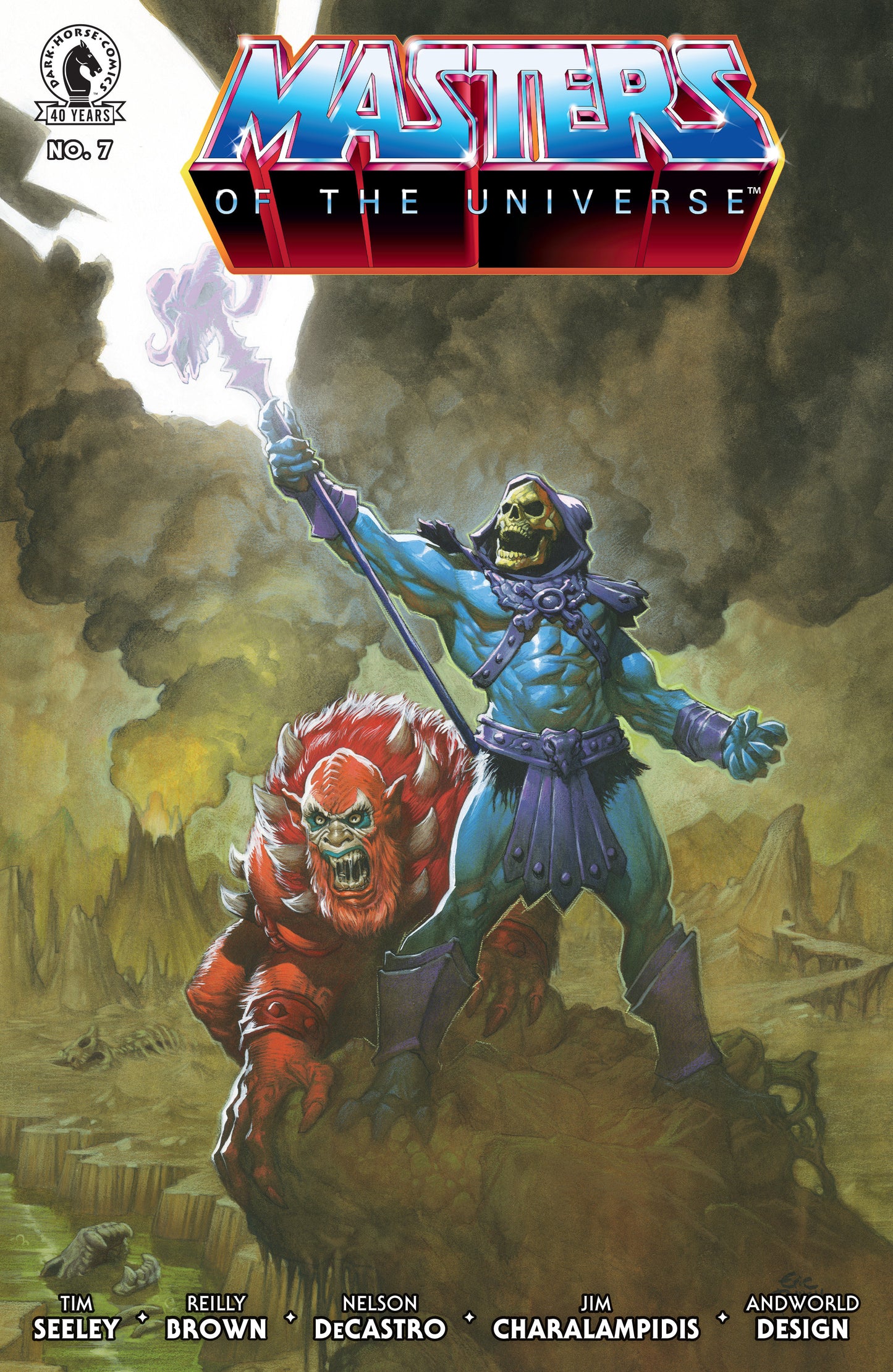 He-Man and the Masters of the Universe #7 (CVR B) (Eric Powell) FOC August 10, 2026