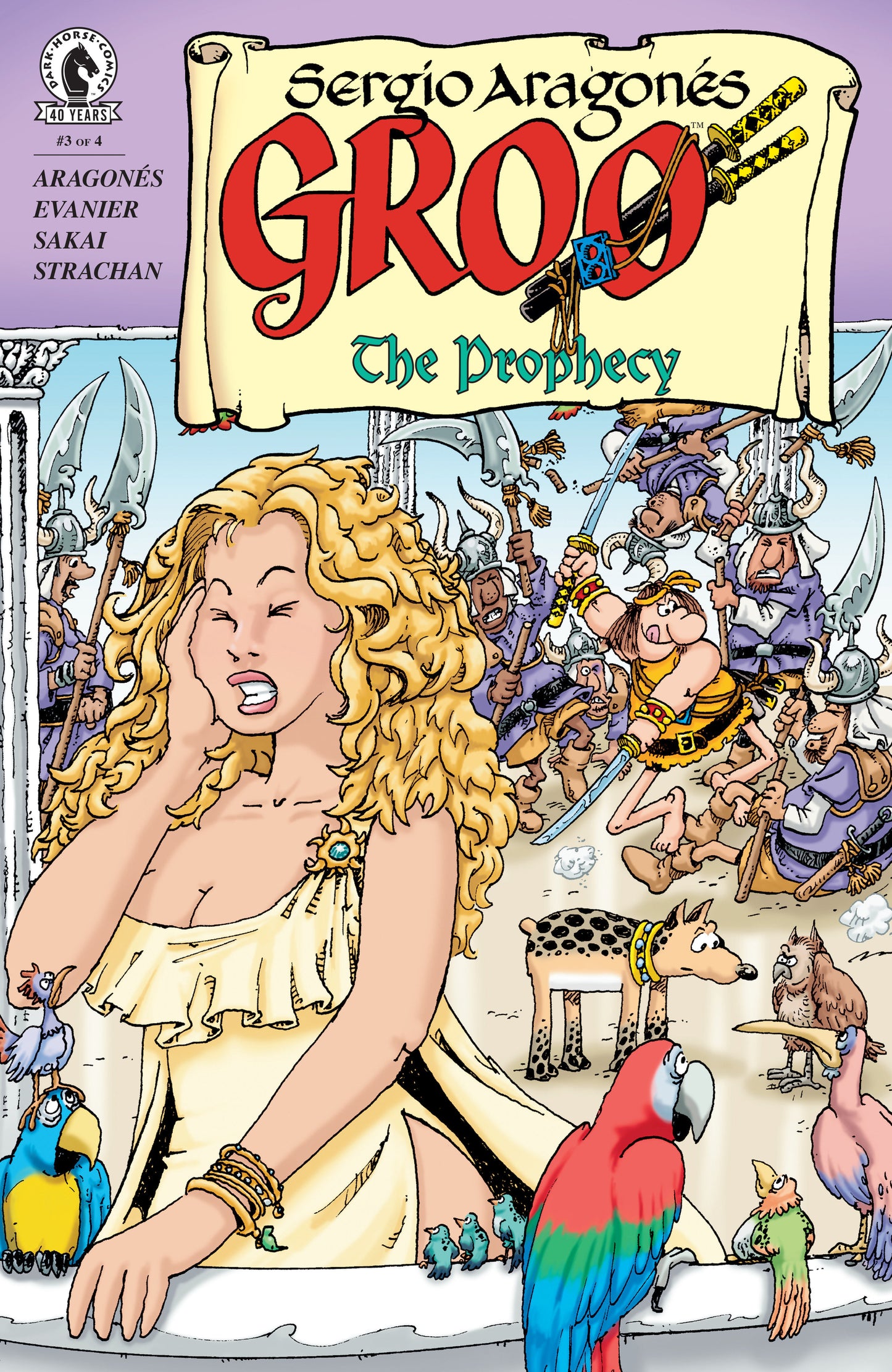 Groo: The Prophecy #3 (CVR A) (Sergio Aragonés) FOC August 17, 2026
