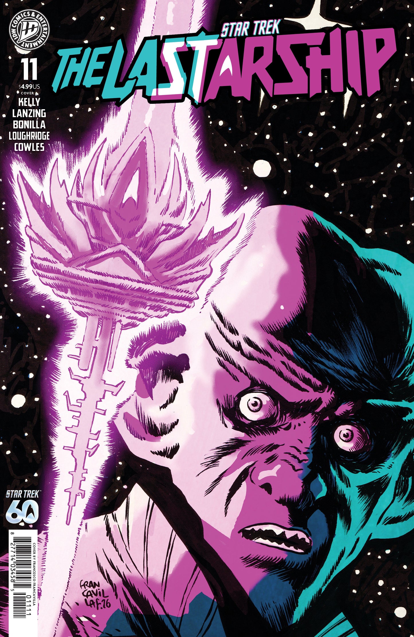 Star Trek: The Last Starship #11 Cover A (Francavilla) FOC August 10, 2026