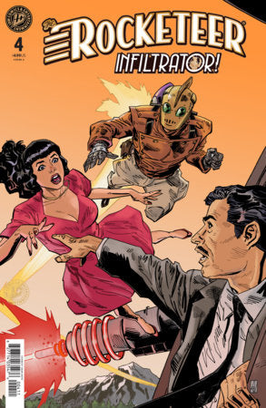 The Rocketeer: Infiltrator! #4 Cover A (Kotz) FOC September 21, 2026