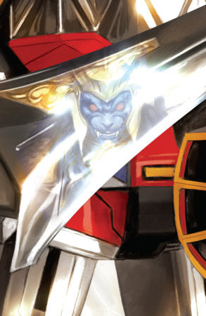 Mighty Morphin Power Rangers (2026) #5 C Megazord Card Stock Connecting Variant (Full Art, Mercado) FOC September 21, 2026