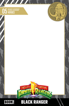 Mighty Morphin Power Rangers (2026) #5 D Trading Card Blank Sketch Variant FOC September 21, 2026