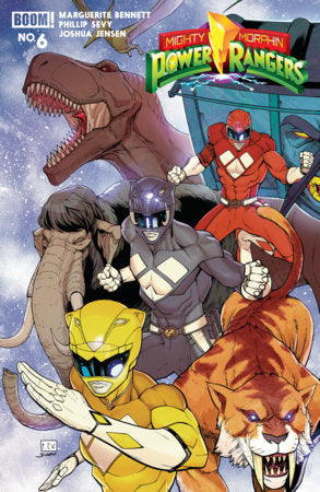 Mighty Morphin Power Rangers (2026) #6 B Variant (Dressed, Sevy) FOC October 19, 2026