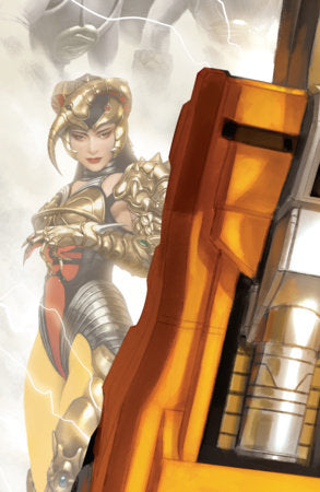 Mighty Morphin Power Rangers (2026) #7 C Megazord Card Stock Connecting Variant (Full Art, Mercado) FOC November 23, 2026