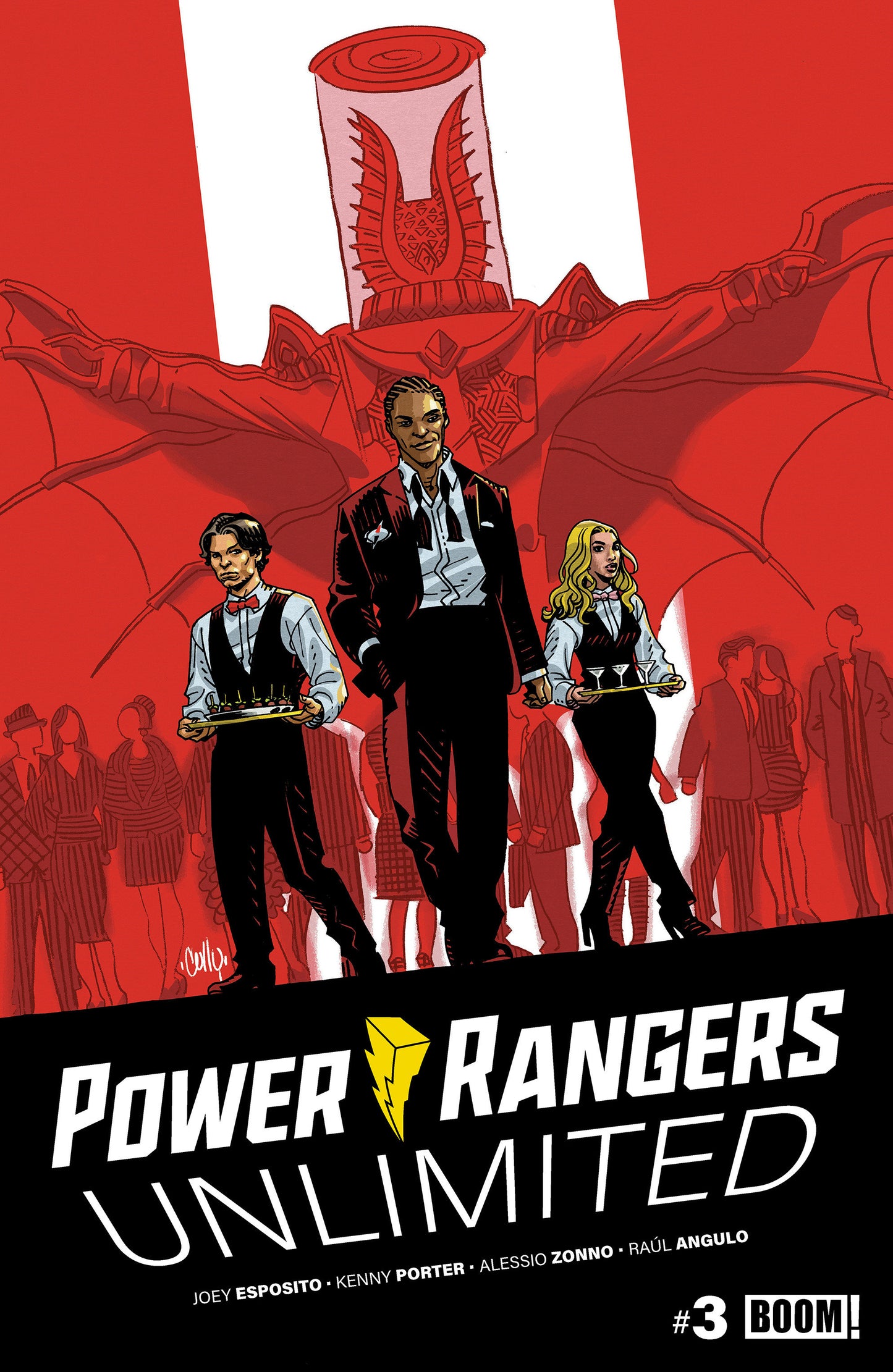 Power Rangers Unlimited #3 B Variant (Dressed, Hamner) FOC August 10, 2026