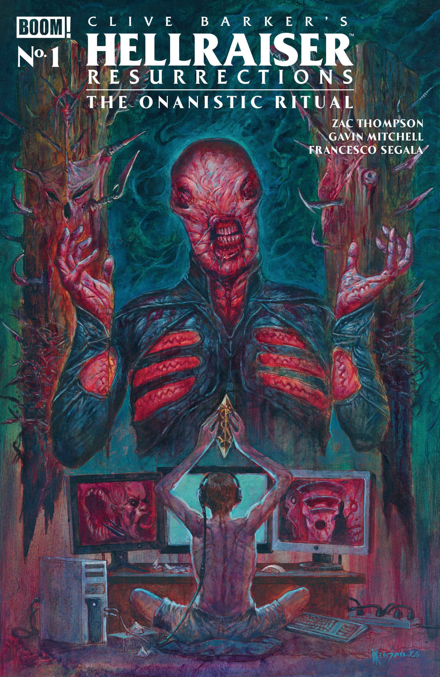 Hellraiser: Resurrections - The Onanistic Ritual #1 A Main (Dressed, Kendall) FOC August 3, 2026