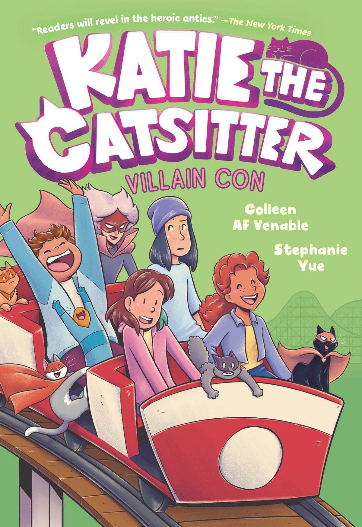 Katie the Catsitter 5: Villain Con (A Graphic Novel)