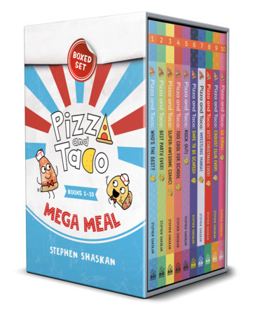 Pizza and Taco Mega Meal Boxed Set (Books 1-10) (A Graphic Novel Boxed Set) FOC September 21, 2026