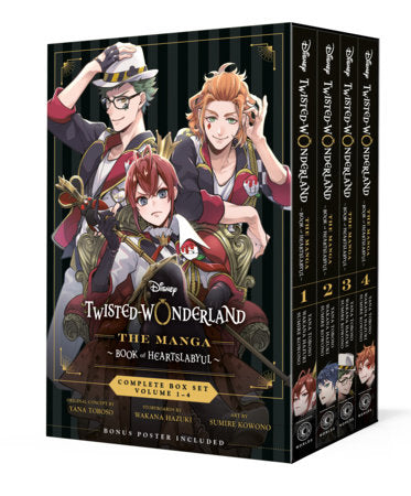 Twisted-Wonderland: Book of Heartslabyul (The Manga), Boxed Set Volumes 1-4 FOC October 5, 2026