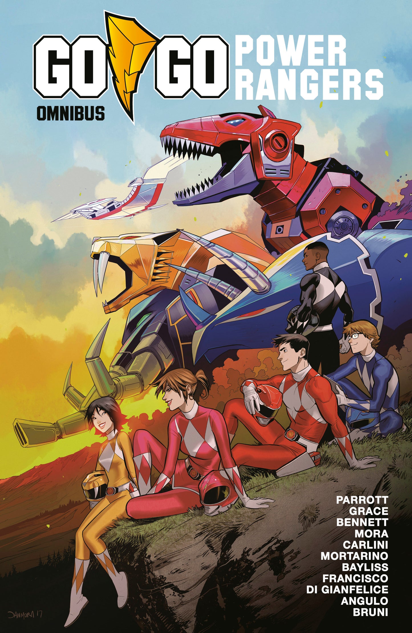 Go Go Power Rangers Omnibus FOC August 17, 2026