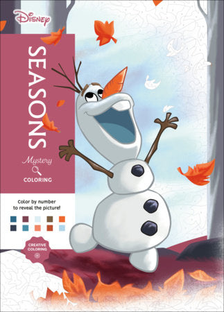 Disney Mystery Coloring: Seasons A Color by Number Book FOC September 28, 2026
