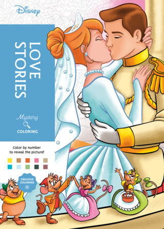Disney Mystery Coloring: Love Stories A Color by Number Book FOC November 30, 2026