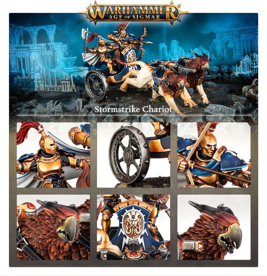 STORMCAST ETERNALS: STORMSTRIKE CHARIOT