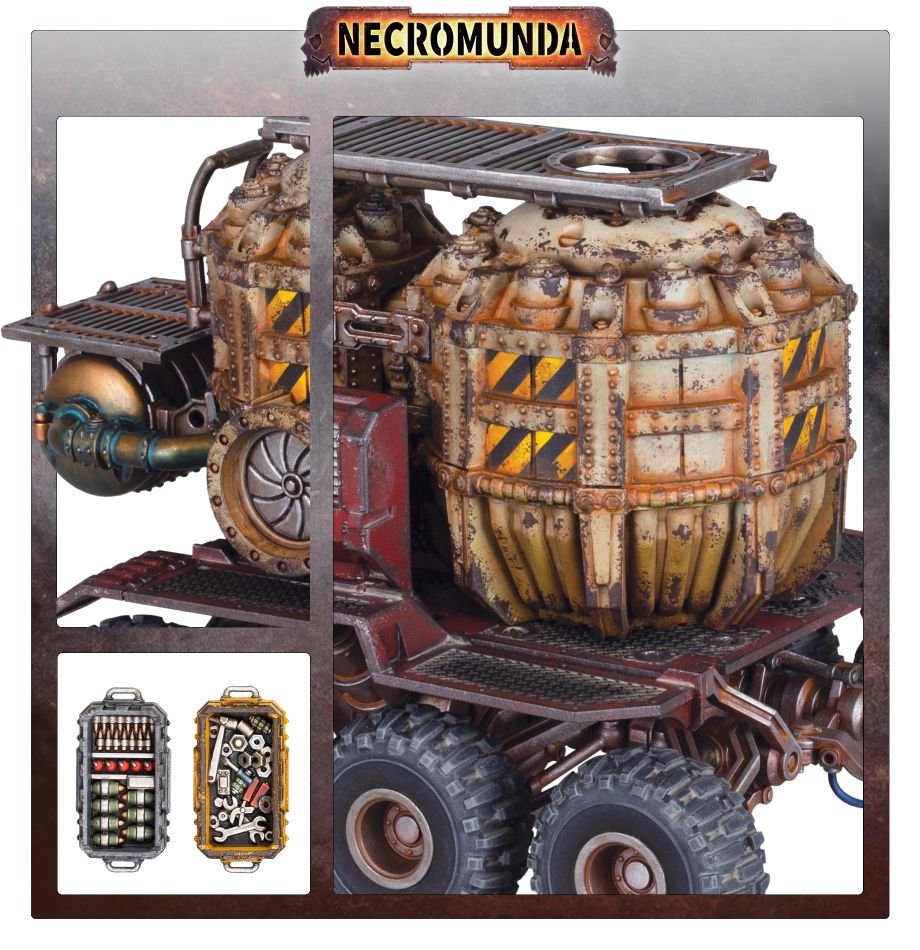 Promethium Tanks on Cargo-8 Ridgehauler Trailer